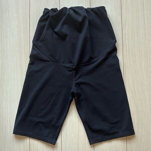 Maternity biker shorts